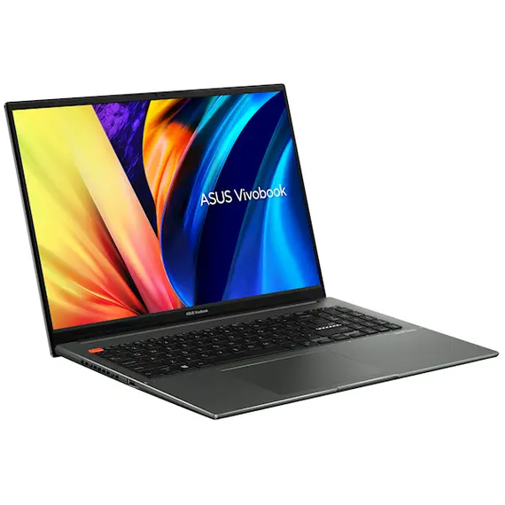 ნოუთბუქი Asus M5602QA-KV119 Vivobook S, 16", Ryzen5-5600H, 16GB, 512GB SSD, Integrated, Black , 2 image - Primestore.ge