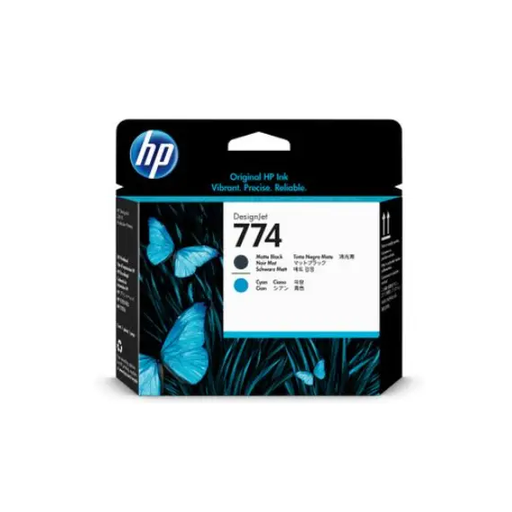 კარტრიჯი HP 774 Matte Black Cyan Printhead  - Primestore.ge