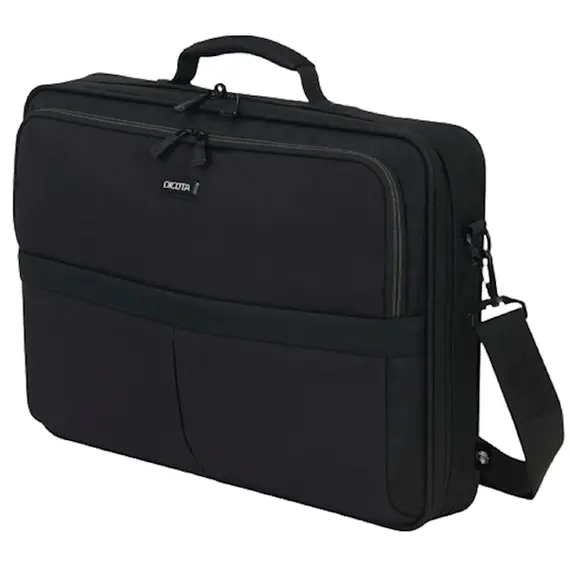 ნოუთბუქის ჩანთა Dicota D31431-RPET, 15.6", Laptop Bag, Black , 3 image - Primestore.ge