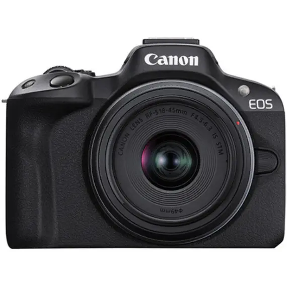 ფოტოაპარატი Canon EOS R50 RFS 18-45mm 5811C033AA  - Primestore.ge