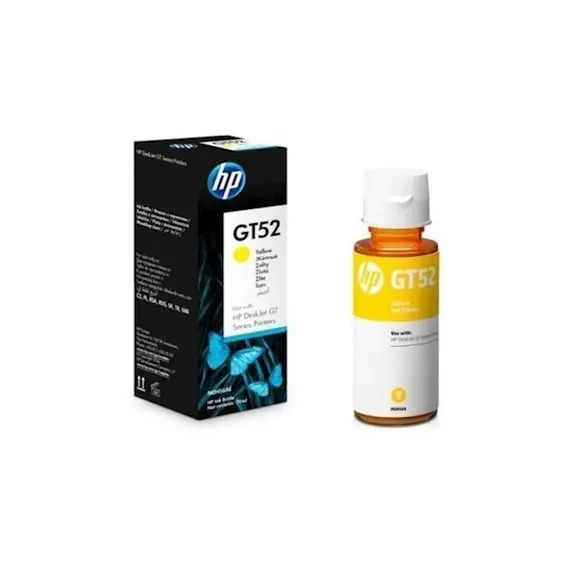 კარტრიჯი HP GT52 Yellow Original Ink Bottle  - Primestore.ge