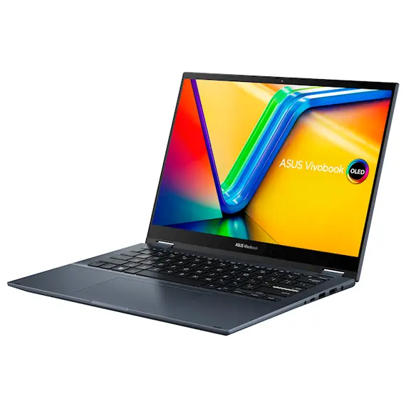 Notebook Asus TN3402QA-LZ147W Vivobook S14 Flip, 14", Ryzen 5-5600H, 8GB, 512GB SSD, Integrated, Black, 2 image