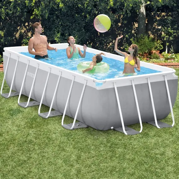 კარკასული აუზი INTEX Prism" pool kit L488 x W244cm , 3 image - Primestore.ge
