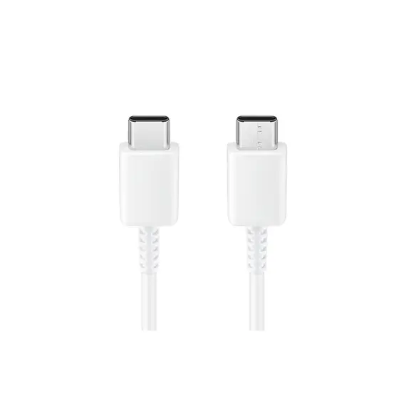 USB კაბელი Type-C  Samsung USB Type-C cable to USB Type-C (60 W) WHITE (EP-DA705BWRGRU) , 2 image - Primestore.ge