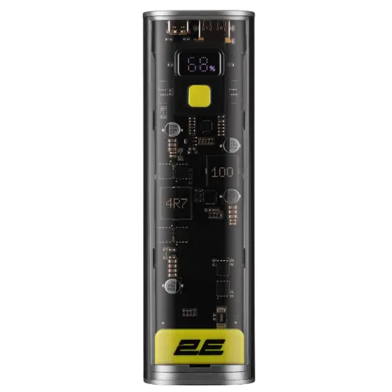 პორტატული დამტენი 2E Power Bank Сrystal 24000mAh 100W  - Primestore.ge