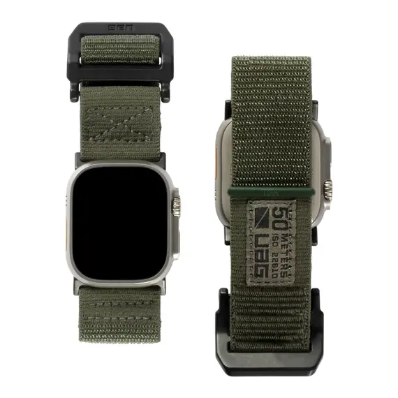 სმარტ საათის სამაჯური UAG Watch 45 Active Strap 2022-Foliage Green nylon  - Primestore.ge