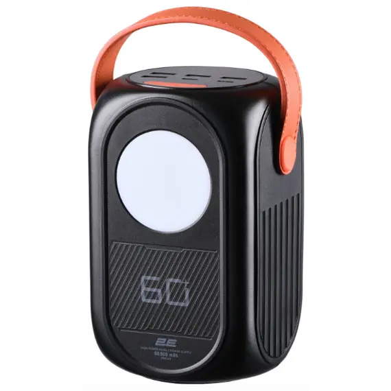 პორტატული დამტენი 2E Power Bank Travel 60000mAh PD Black  - Primestore.ge