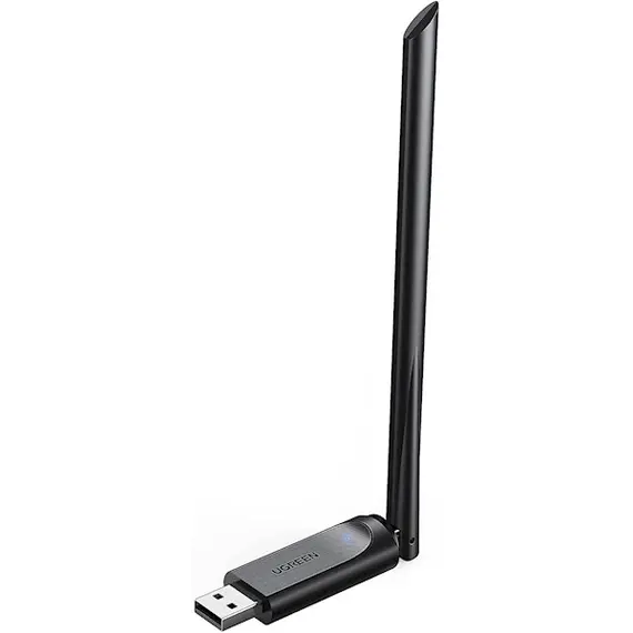Wi-Fi ადაპტერი UGREEN CM496 (90339), Wifi Adapter, Black  - Primestore.ge