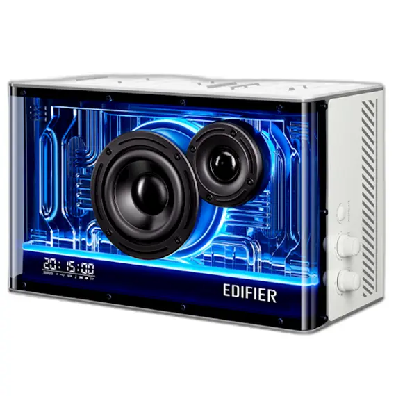 დინამიკი Edifier QD35, 40W, AUX, USB, Bluetooth, Speaker, White , 2 image - Primestore.ge