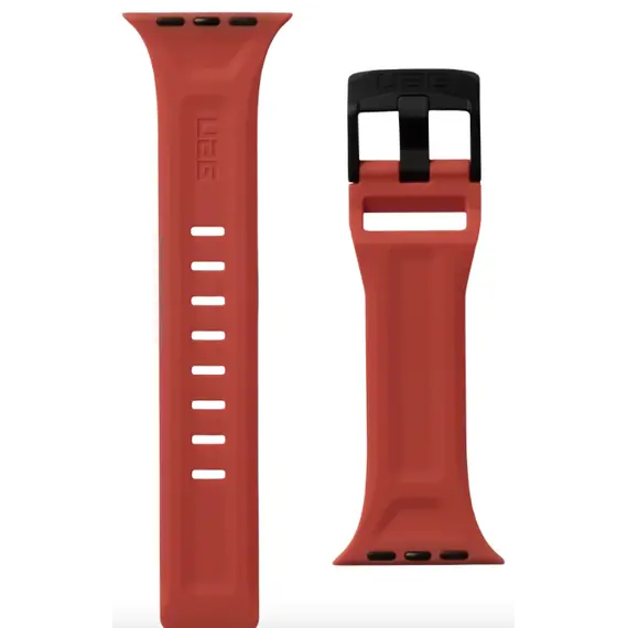 Smart watch strap UAG Watch 45 Scout Strap 2022- Rust Silicone, 2 image