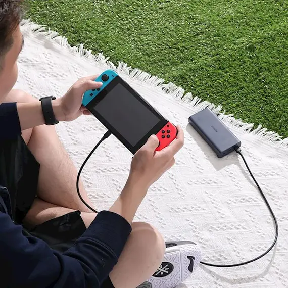 პორტატული დამტენი UGREEN PB165 (80304), 20000mAh, USB-C, Type-c, USB-A, Power Bank, Blue , 4 image - Primestore.ge