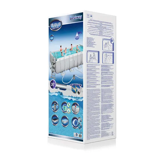 Frame pool Bestway 488 x 244 x 122 cm Tubular Pool, 3 image