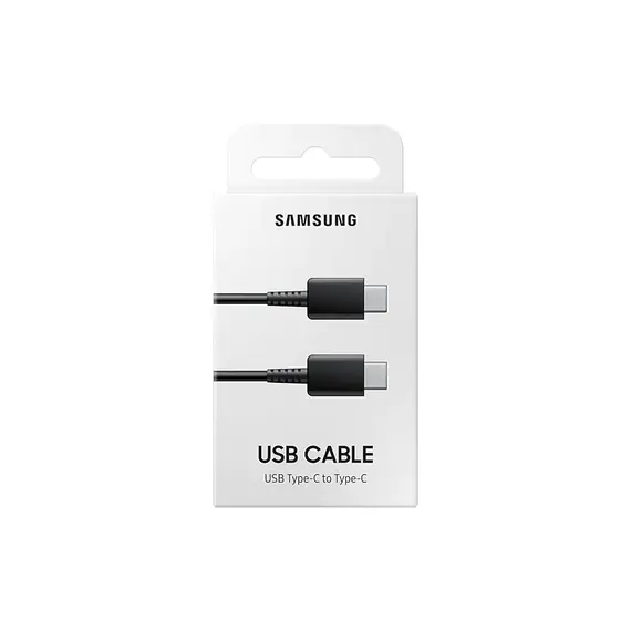 USB კაბელი Type-C  Samsung USB Type-C cable to USB Type-C (60 W) BLACK (EP-DA705BBRGRU) , 3 image - Primestore.ge