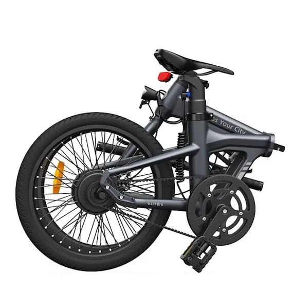 Electric bicycle ADO A20 Lite, 350W, Smart APP, Folding Electric Bike, 30KM/H, Gray, 5 image
