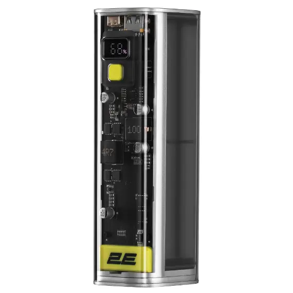 პორტატული დამტენი 2E Power Bank Сrystal 24000mAh 100W , 2 image - Primestore.ge