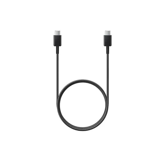 USB კაბელი Type-C  Samsung USB Type-C cable to USB Type-C (60 W) BLACK (EP-DA705BBRGRU)  - Primestore.ge