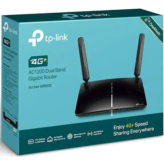 4G+ როუტერი Archer MR600, TP-Link, 4G+ Cat6 AC1200 Wireless Dual Band Gigabit Router , 4 image - Primestore.ge