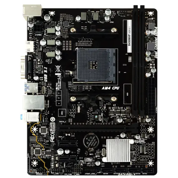 დედა დაფა Biostar B450MHP , 2 image - Primestore.ge