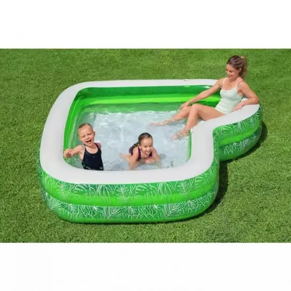 Inflatable pool Bestway Family Pool Tropical Paradise 231 X 231 X 51 Cm 54336, 2 image