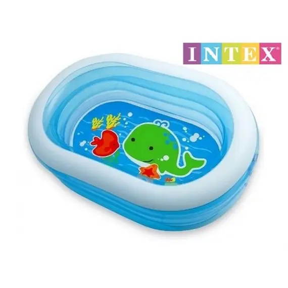 გასაბერი აუზი INTEX OVAL POOL 163x 107 x 46cm , 2 image - Primestore.ge