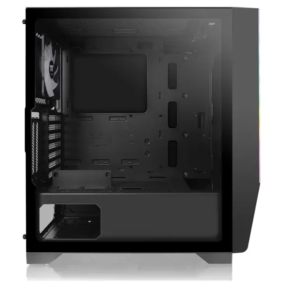 Case Thermaltake H550 TG ARGB Mid-Tower Chassis - Black, 3 image