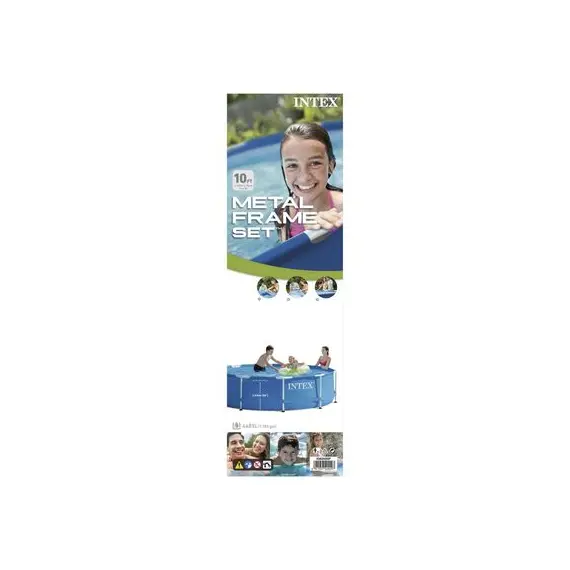Frame pool Intex Swimming Pool Metal Frame 305x76 cm, 4 image