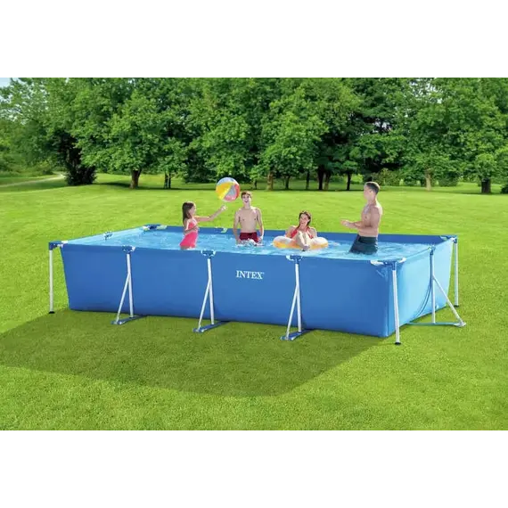 კარკასული აუზი Intex Rectangular Frame Pool 450 x 220 x 84cm , 3 image - Primestore.ge