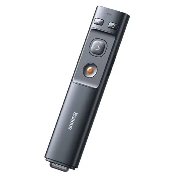 პრეზენტერი Baseus Orange Dot Wireless Presenter Red Laser ACFYB-B0G  - Primestore.ge