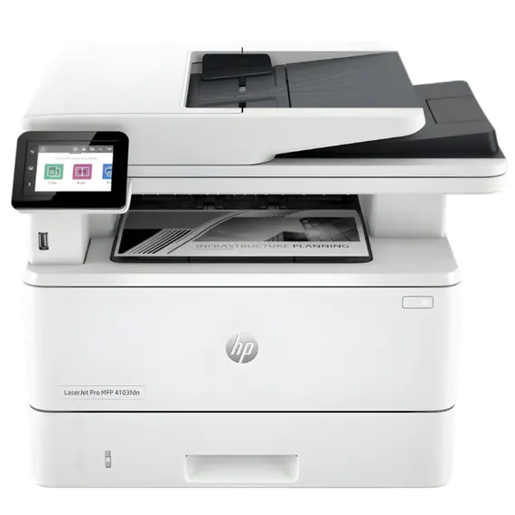 პრინტერი HP LaserJet Pro MFP 4103fdn (2Z628A)  - Primestore.ge
