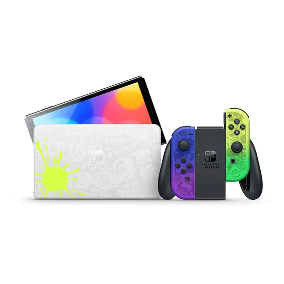 პორტატული სათამაშო კონსოლი Nintendo Switch Console - OLED Model - Splatoon 3 Edition (EU) (Switch) , 3 image - Primestore.ge