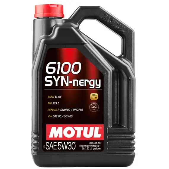 ზეთი MOTUL 6100 SYN-NERGY 5W30 4L  - Primestore.ge
