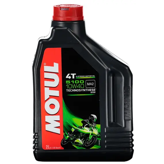 ზეთი MOTUL 5100 10W40 4T ROAD/OFF-R. 2L  - Primestore.ge