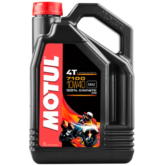 ზეთი MOTUL 7100 10W40 4T ROAD/OFF-R. 4L  - Primestore.ge