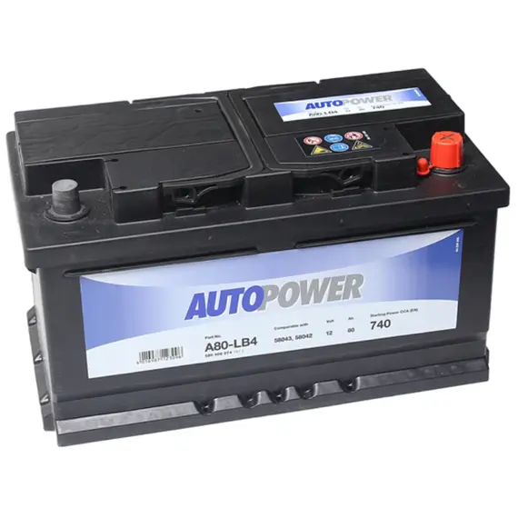 Battery AUTOPOWER A80-LB4 80 A* R+