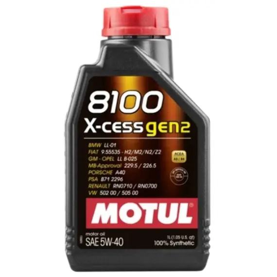 ზეთი MOTUL 8100 X-CESS GEN2 5W40 1L  - Primestore.ge
