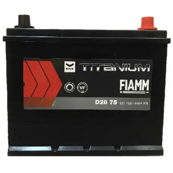 აკუმულატორი FIAMM bT D26 75 ა*ს JIS R+  - Primestore.ge