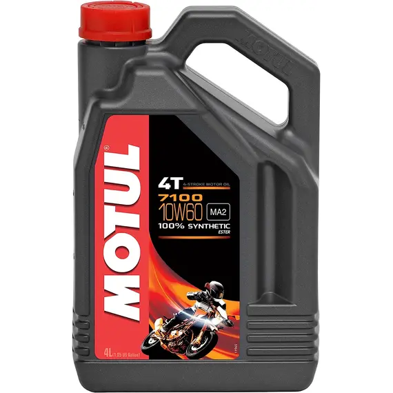 ზეთი MOTUL 7100 10W60 4T ROAD/OFF-R. 4L  - Primestore.ge
