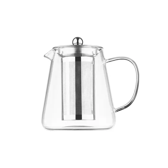 ჩაის დასაყენებელი ARDESTO Tea pot Gemini, 950 ml, borosilicate glass, s/s  - Primestore.ge