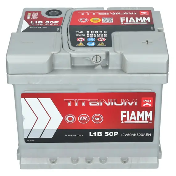 აკუმულატორი FIAMM TP L1B 50 ა*ს R+  - Primestore.ge