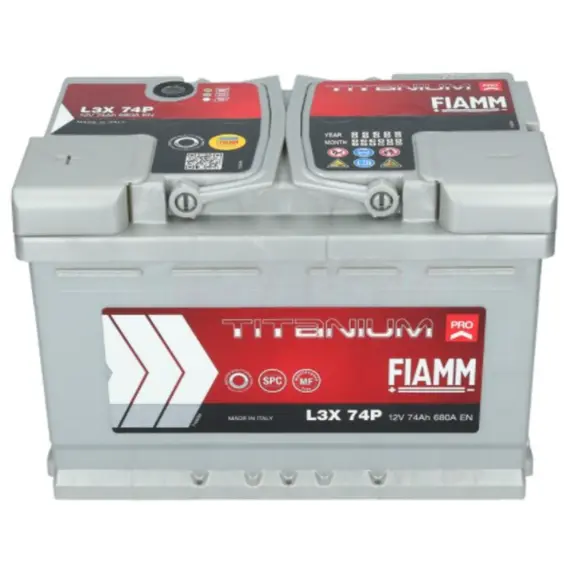 აკუმულატორი FIAMM TP L3X 74P 74 ა*ს L+  - Primestore.ge