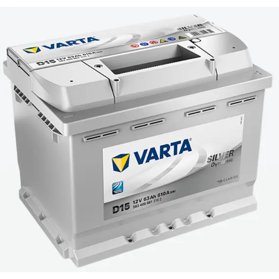 აკუმულატორი VARTA SIL D15 63 ა*ს R+  - Primestore.ge