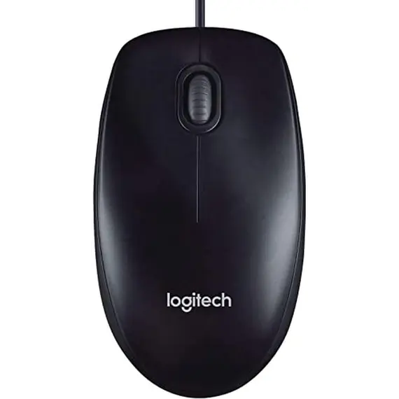 მაუსი LOGITECH M90 Corded Mouse - GREY - USB - EWR2  - Primestore.ge