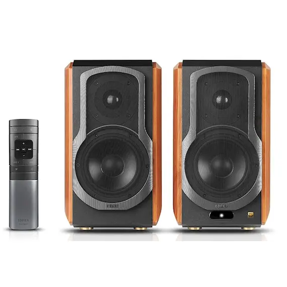 დინამიკი Edifier S1000W, 120W, Optical, Coaxial, Bluetooth, Wi-Fi, Speaker, Brown , 3 image - Primestore.ge