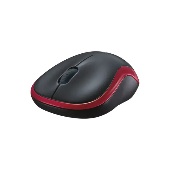 მაუსი Logitech M185 Wireless Mouse (910-002240) - Red , 3 image - Primestore.ge