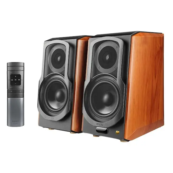 დინამიკი Edifier S1000W, 120W, Optical, Coaxial, Bluetooth, Wi-Fi, Speaker, Brown , 2 image - Primestore.ge