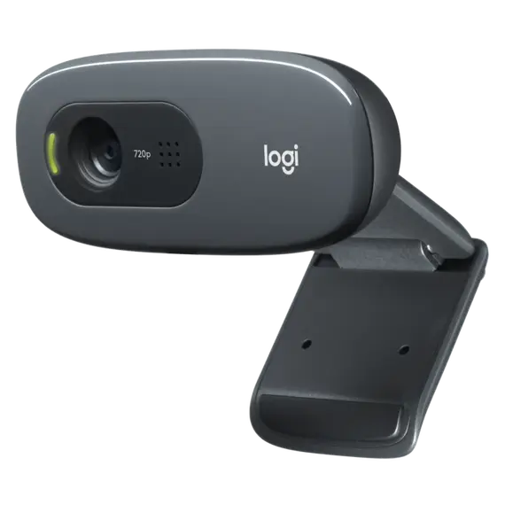 ვებკამერა LOGITECH C270 HD Webcam - BLACK - USB L960-001063  - Primestore.ge