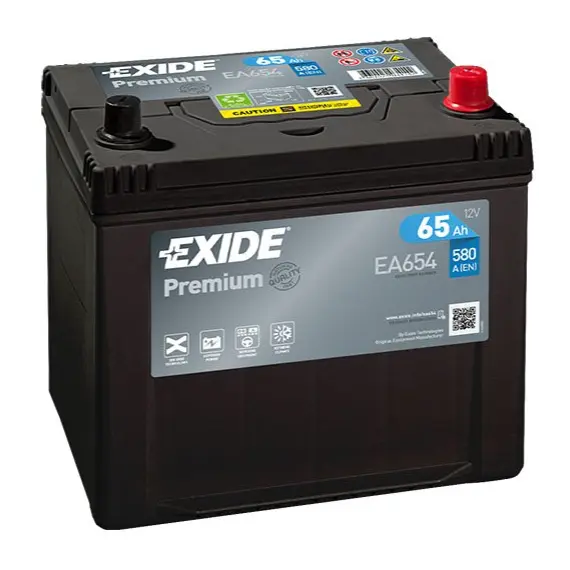აკუმულატორი Exide PR EA654 65 ა*ს JIS R+  - Primestore.ge