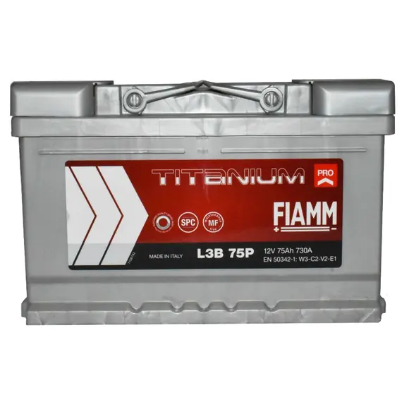 აკუმულატორი FIAMM TP L3B 75P 75 ა*ს R+  - Primestore.ge