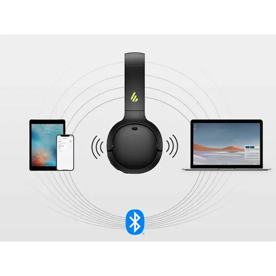ყურსასმენი Edifier WH500BL, Headset, Wireless, Bluetooth, Black , 4 image - Primestore.ge