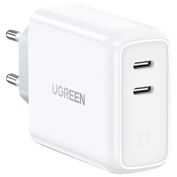 დამტენი UGREEN CD199 (70264), 36W, USB-C, White  - Primestore.ge